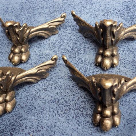 box feet metal|Metal Box Feet Legs Decorative .